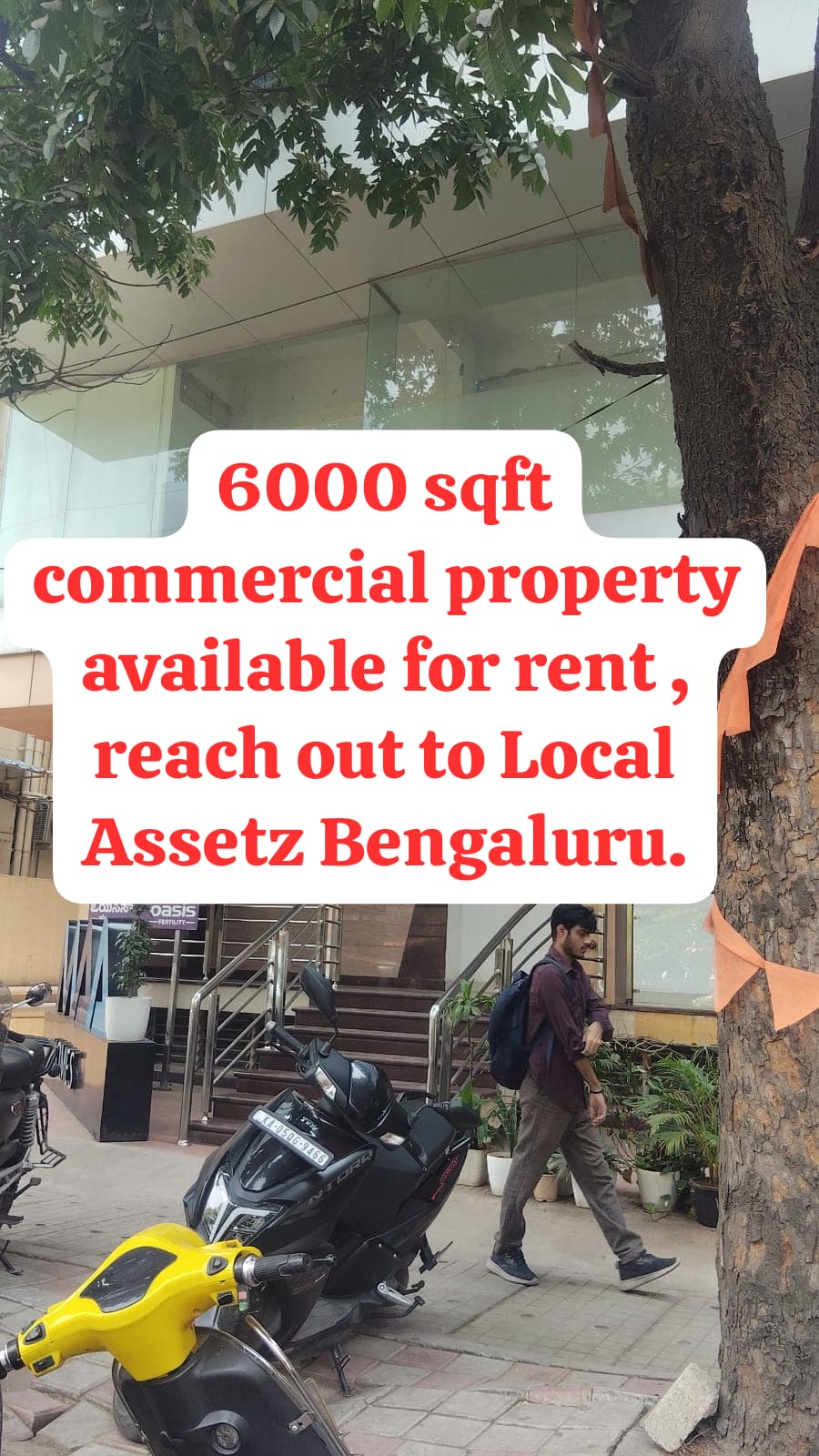 6000 sqft commercial property available for rent HSR LAYOUT