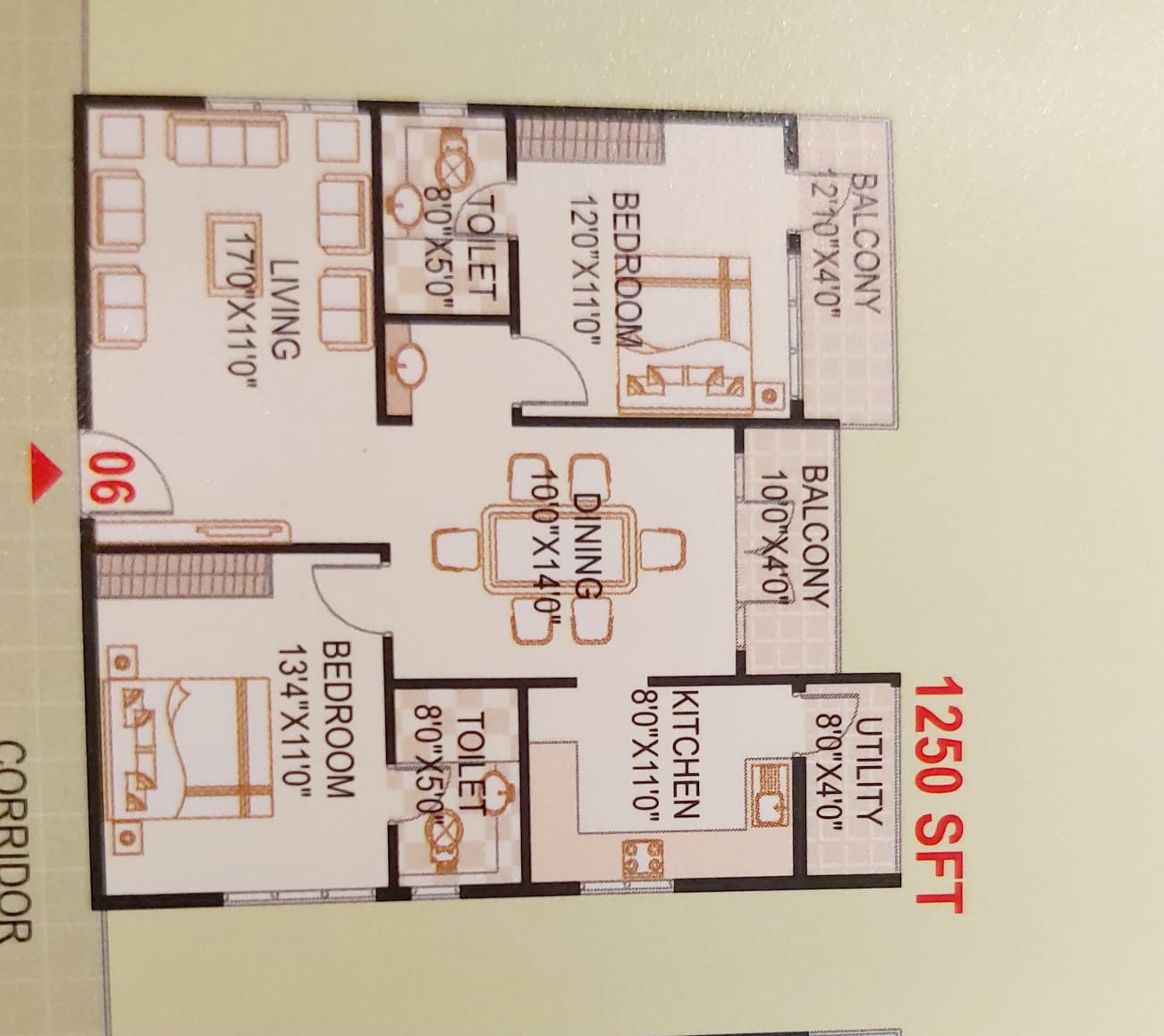 2BHK Apartment for sale in ARK Saerene County Bengaluru